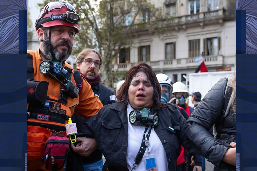 Derechos no. Palos sí