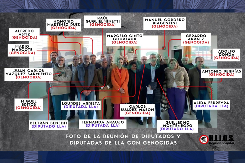 HIJOS denuncia traslado de genocidas a cárcel VIP
