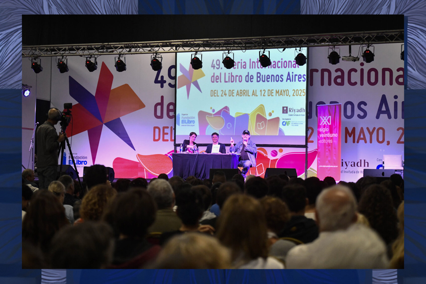 Kicillof presentó su libro en la Feria del Libro