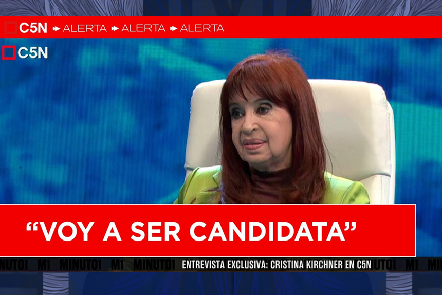 CFK candidata en la 3era