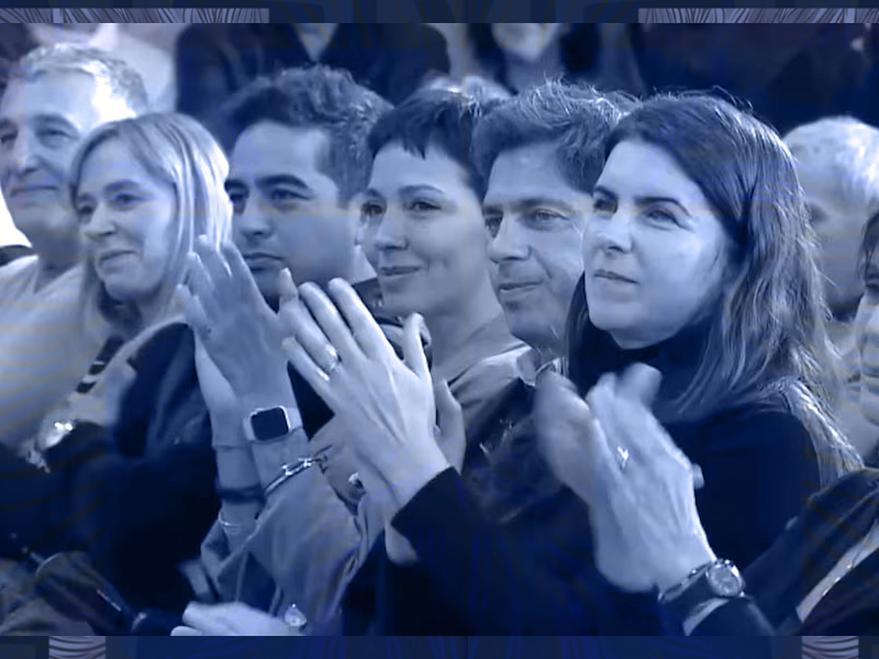 Kicillof presente en apoyo a Cristina