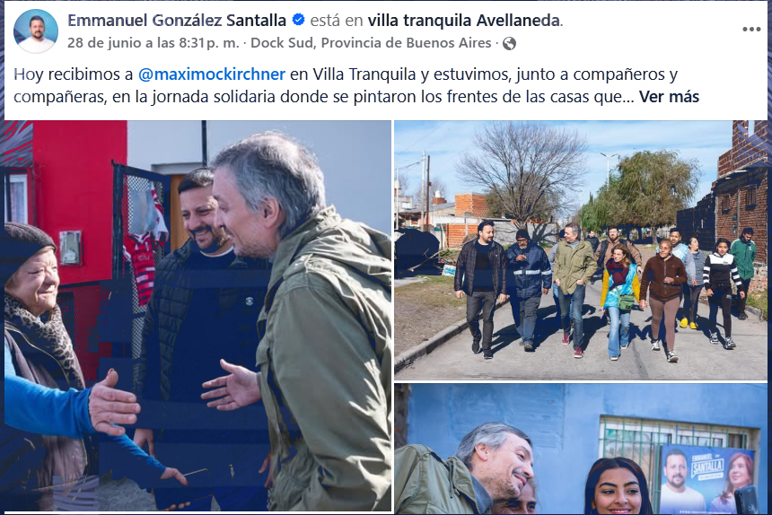 Máximo imposta unidad pero sale a provocar a los intendentes que no se le someten