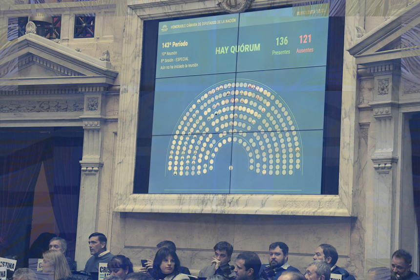Diputados iba a debatir aumento de jubilaciones y llegó Espert a provocar para levantar la sesión
