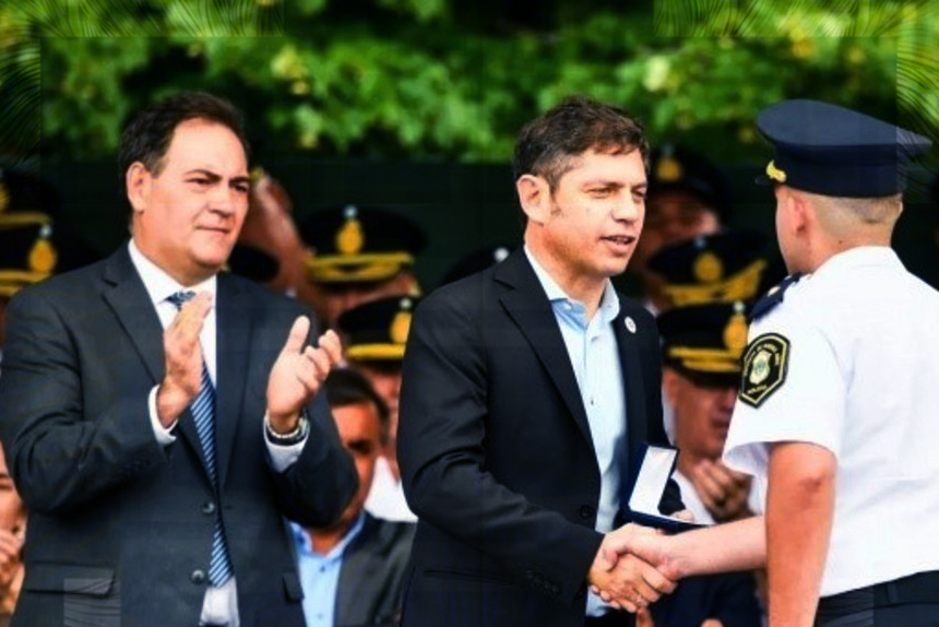 Kicillof desplaza a 24 policías bonaerenses por operar para candidato libertario en plena campaña