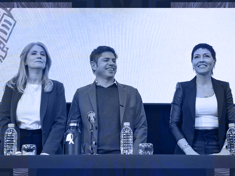 Kicillof y Mayra Mendoza: Foto de unidad en plena campaña