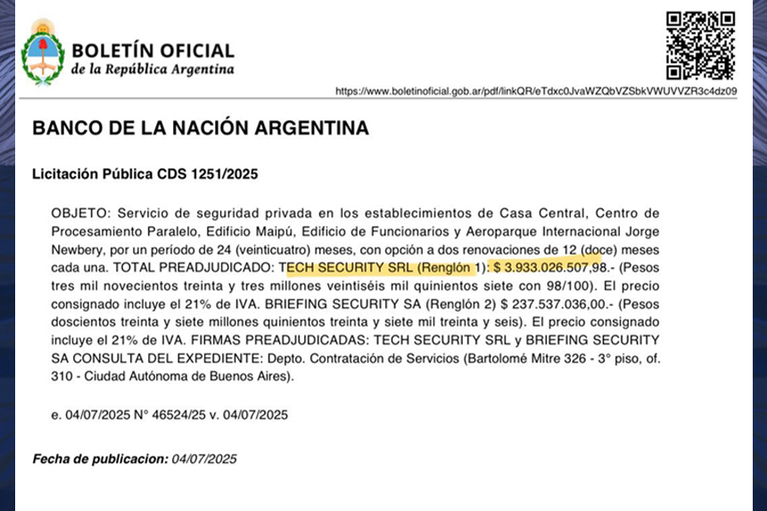 La casta más casta: empresa vinculada al clan Menem obtiene contratos millonarios con el Estado