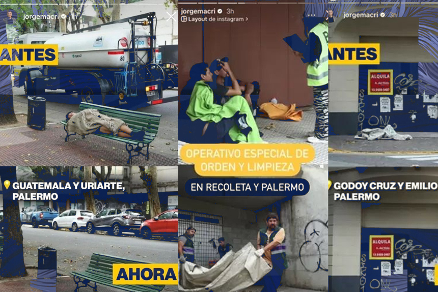 Jorge – Macri – basura