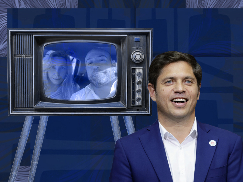 Kicillof se entusiasma por encuestas, Milei no
