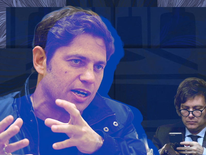 Milei y Adorni arman un burdo posteo fake para salpicar a Kicillof