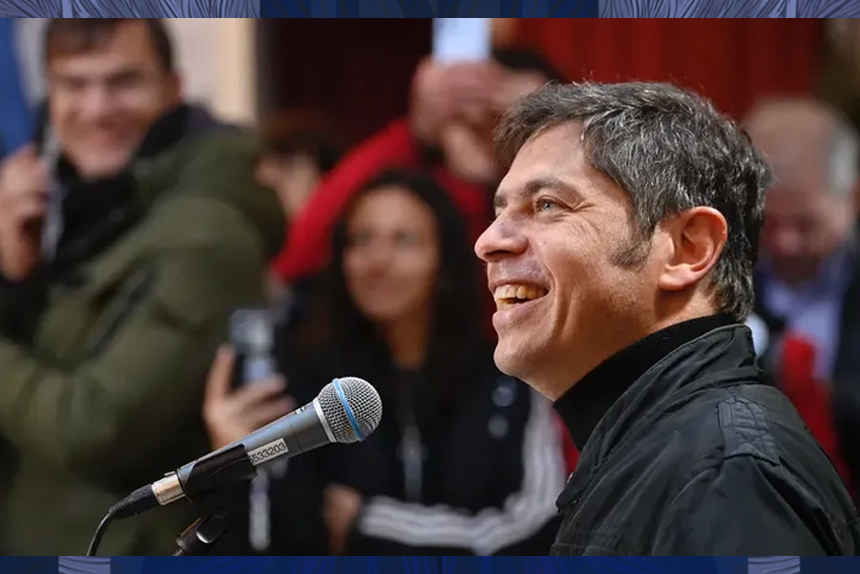 Kicillof articula el camino a octubre
