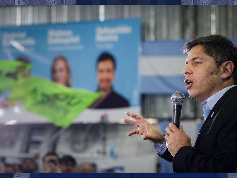 Kicillof cierra campaña en Tigre con Massa