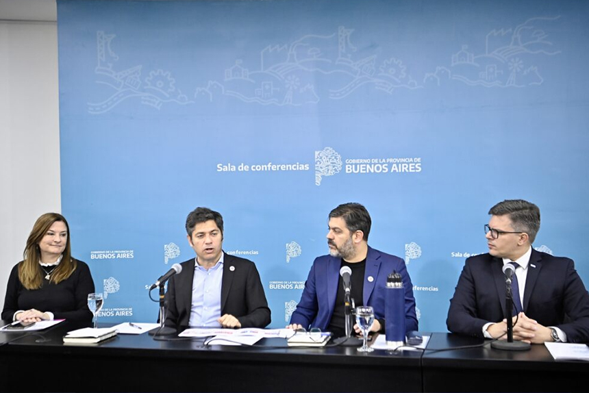 Kicillof desmiente la fakenews de Toto Caputo y Galperín