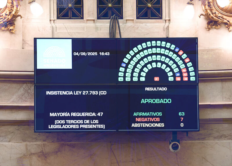 Levantan el veto a la ley de discapacidad y le ponen límites a los DNU