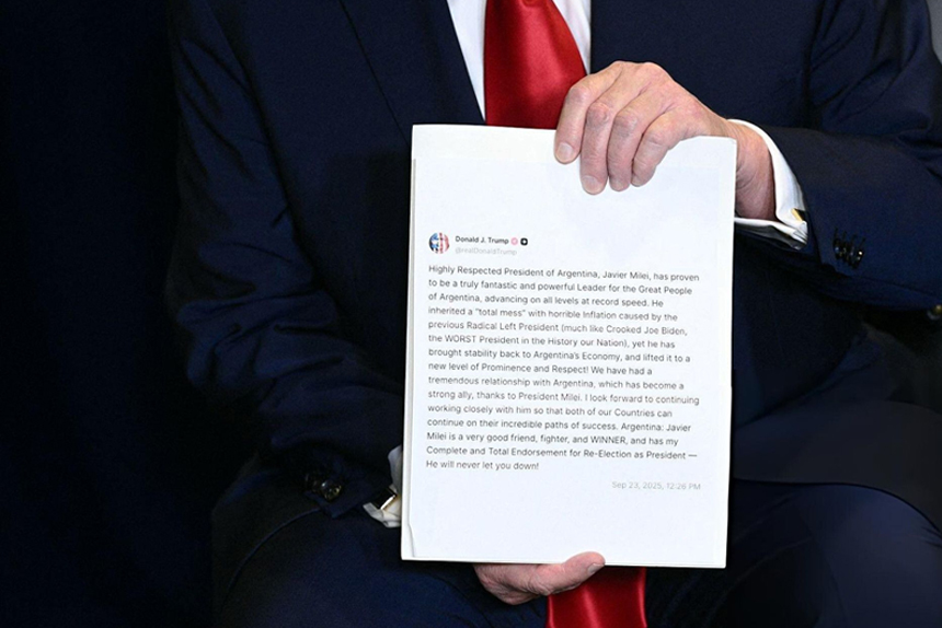 ¿Qué es capaz de entregar Milei por unos dólares?