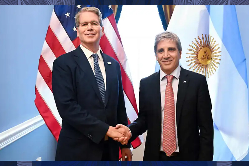 Amigos, aviones privados y timba millonaria detrás del salvataje yanqui a Milei