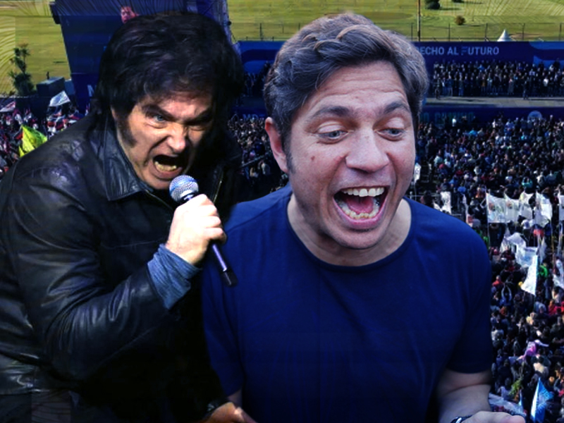 Cautela en Fuerza Patria: Kicillof crece y Milei cae