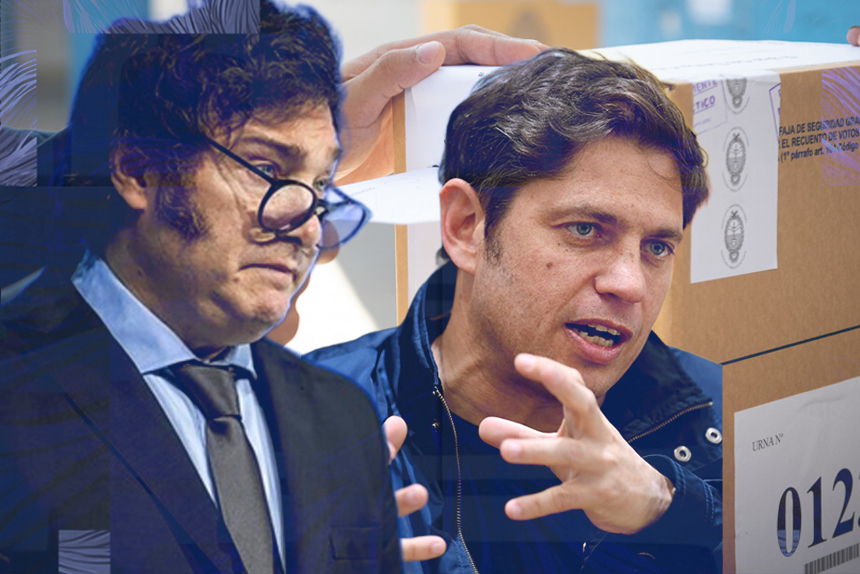 Cautela en Fuerza Patria: Kicillof crece y Milei cae