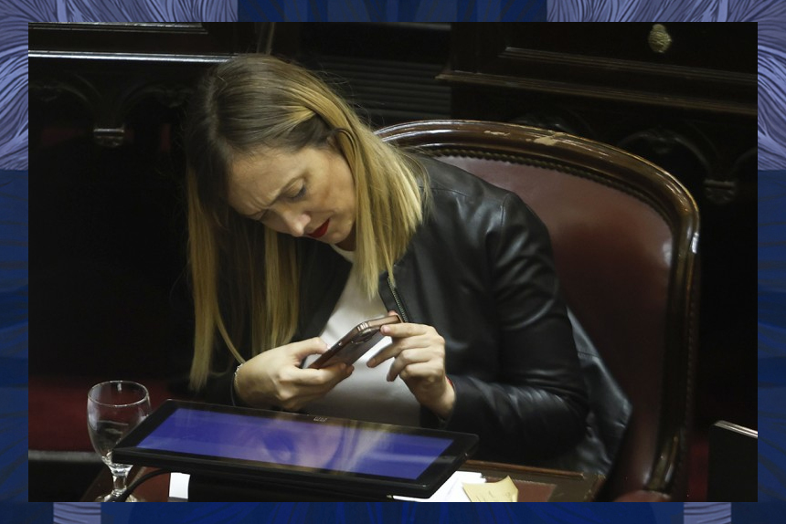 Cristina reactiva un canal reservado con Karina Milei