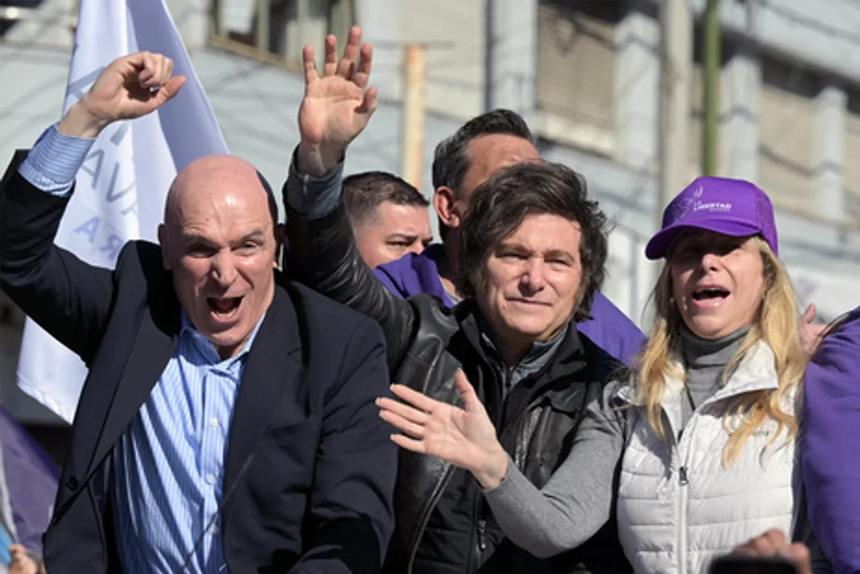 Milei cancela un acto con Espert