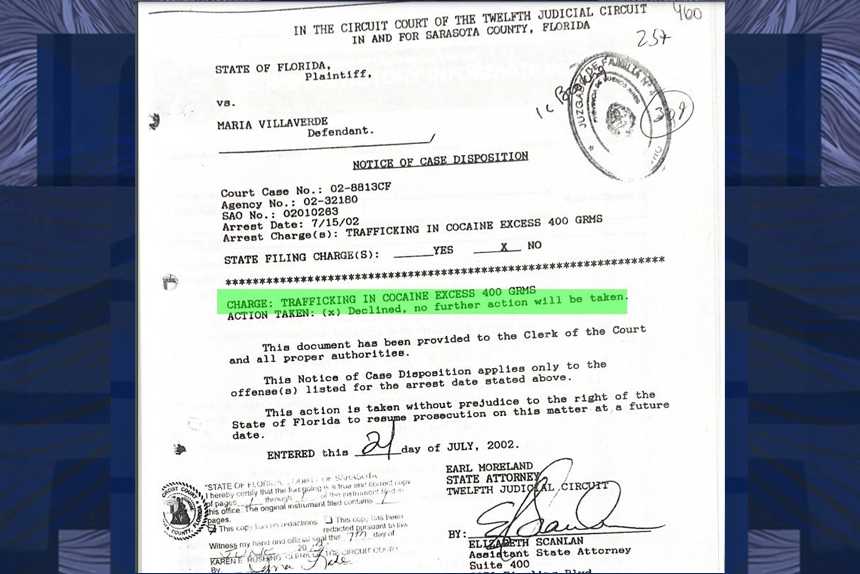 Revelan más detalles del prontuario de la dipunarco Villaverde