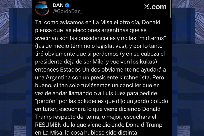 Werthein amenaza con renunciar si Santiago Caputo asume como ministro