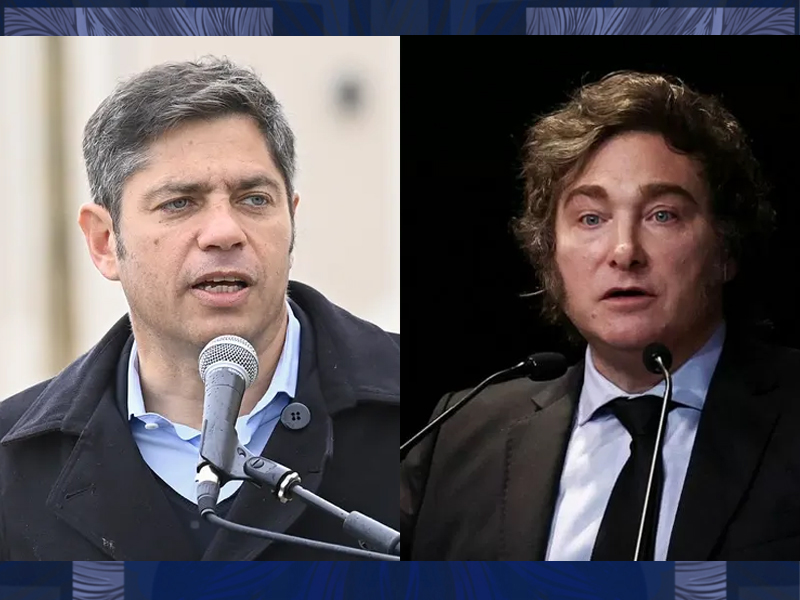 Kicillof le responde a Cristina con una carta a Milei