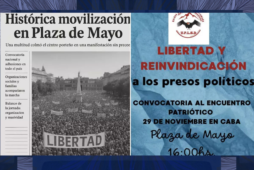 Mientras un abogado de los Milei defiende a cómplices de la ESMA, sectores afines al Gobierno movilizan para pedir liberar represores