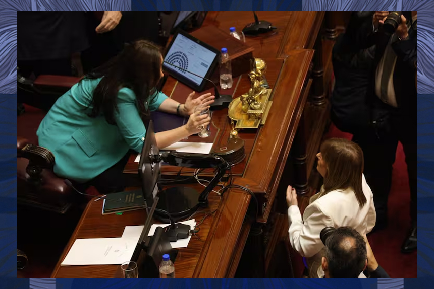 Tensión en el Senado: un nuevo cruce entre Villarruel y Karina Milei