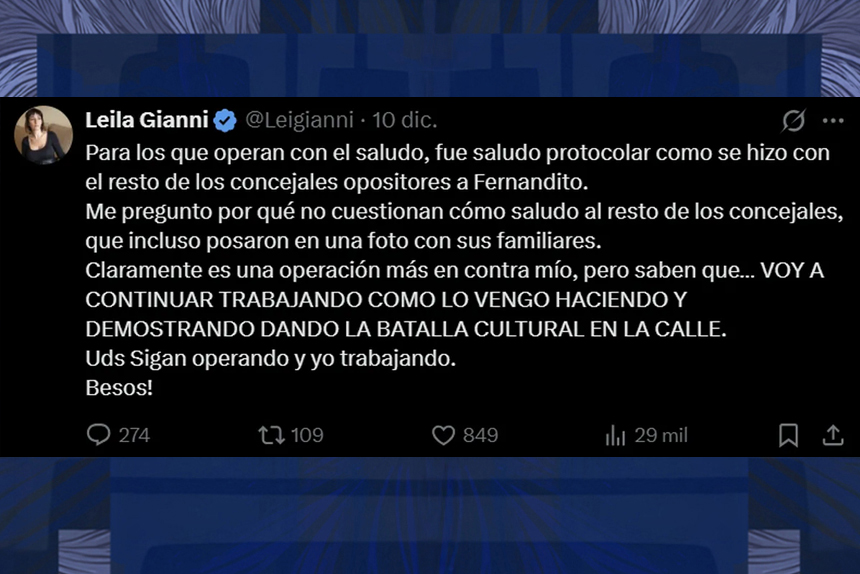 Escándalo en La Libertad Avanza: Leila Gianni se rebela y fractura el bloque en La Matanza
