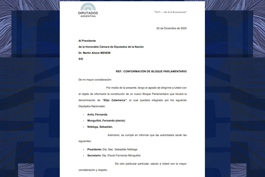 La fractura del peronismo catamarqueño empata la primera minoría y fortalece a Milei