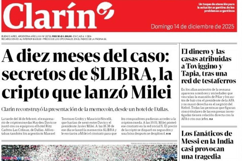 Revelan cómo fue el lanzamiento de la millonaria estafa cripto $LIBRA