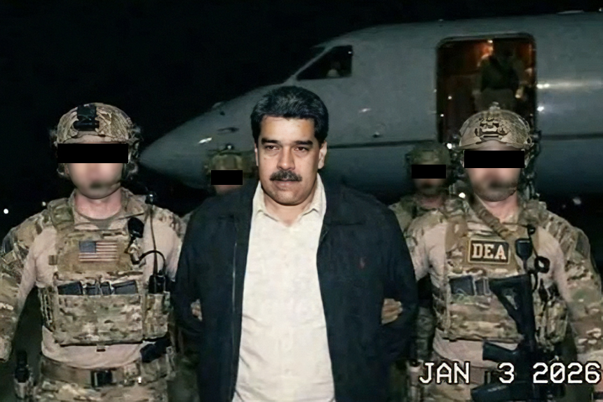 EE.UU. ataca a Venezuela y secuestra a Maduro