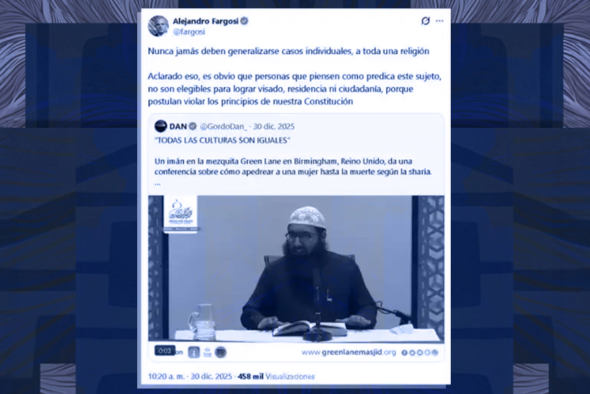 Guerra religiosa en la interna libertaria