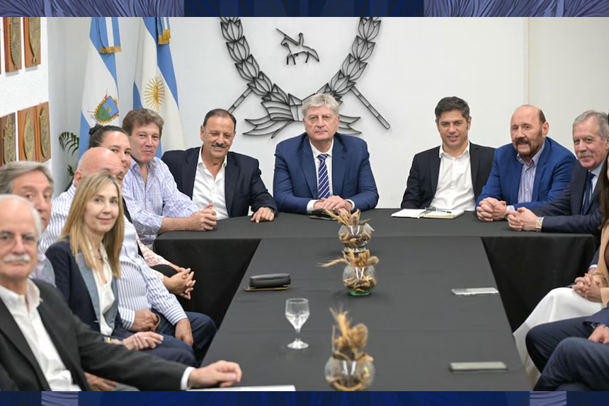 Kicillof afianza un bloque de gobernadores y se aleja definitivamente del kirchnerismo