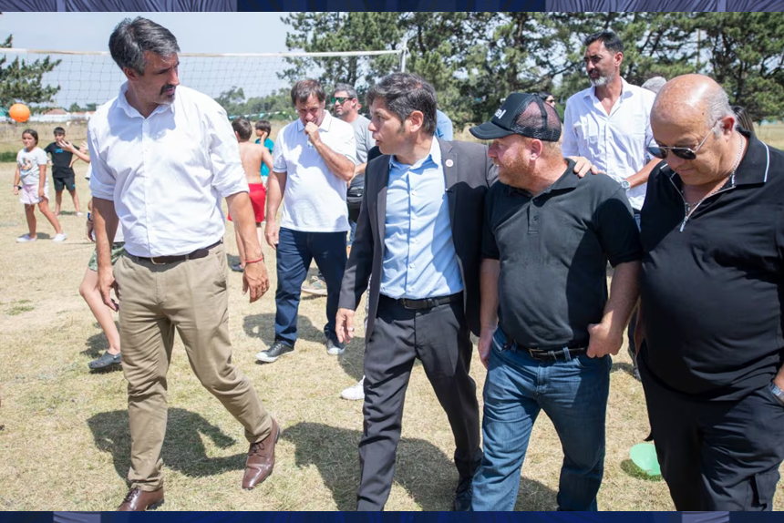 Kicillof arranca el año desde la costa