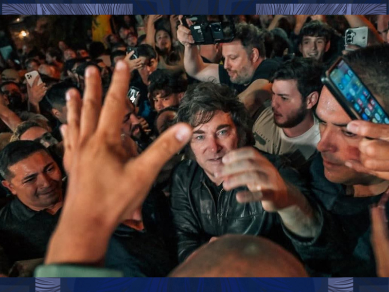 Milei fue a MDQ a buscar amor y encontró repudio