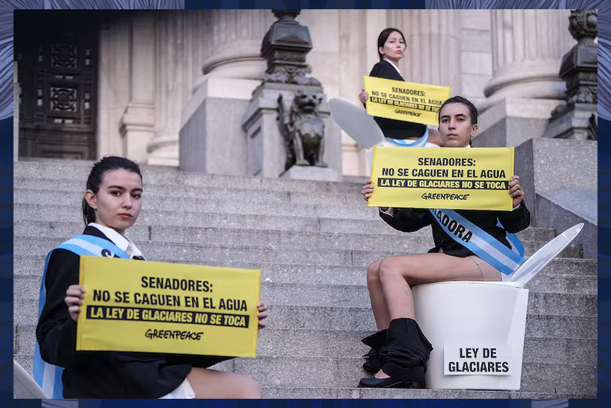 El gobierno consiguió el apoyo del peronismo disidente para reformar la ley que protege los glaciares