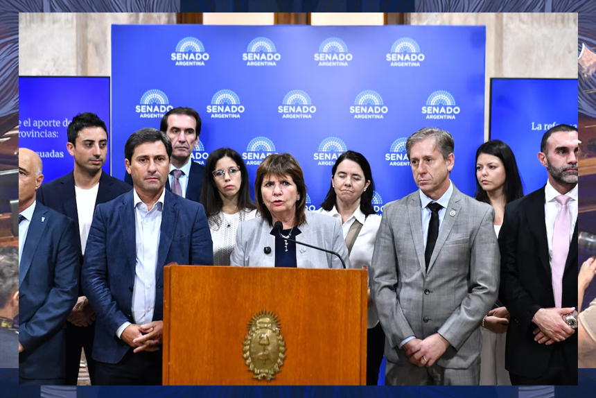 El triunfo del Gobierno en el Senado no pudo opacar la feroz interna libertaria