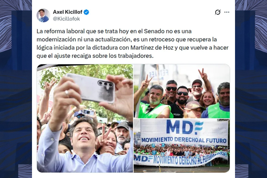 Media sanción a la reforma laboral