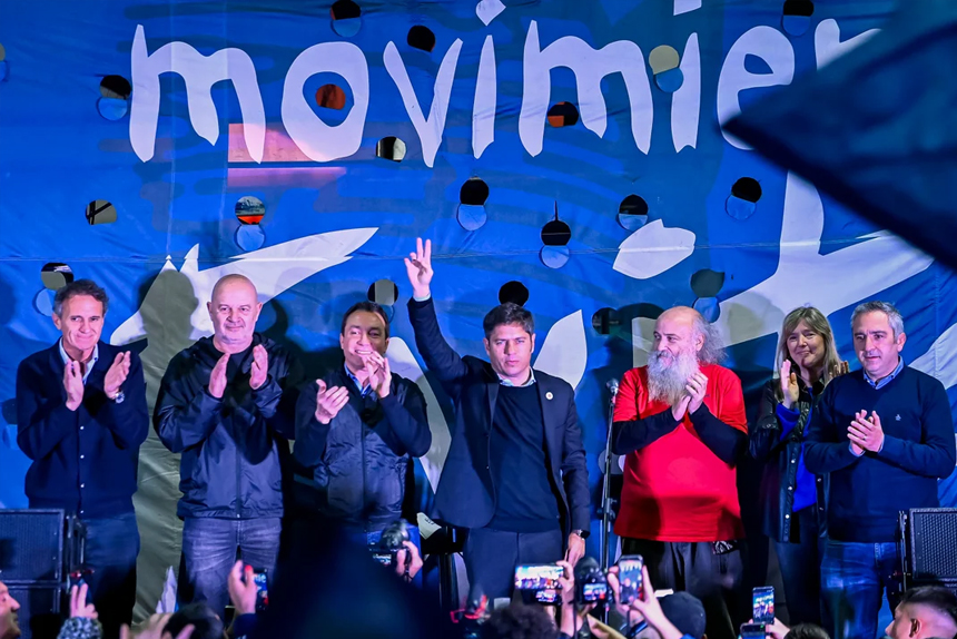 El Movimiento Evita expresó su respaldo: “Es con Axel”