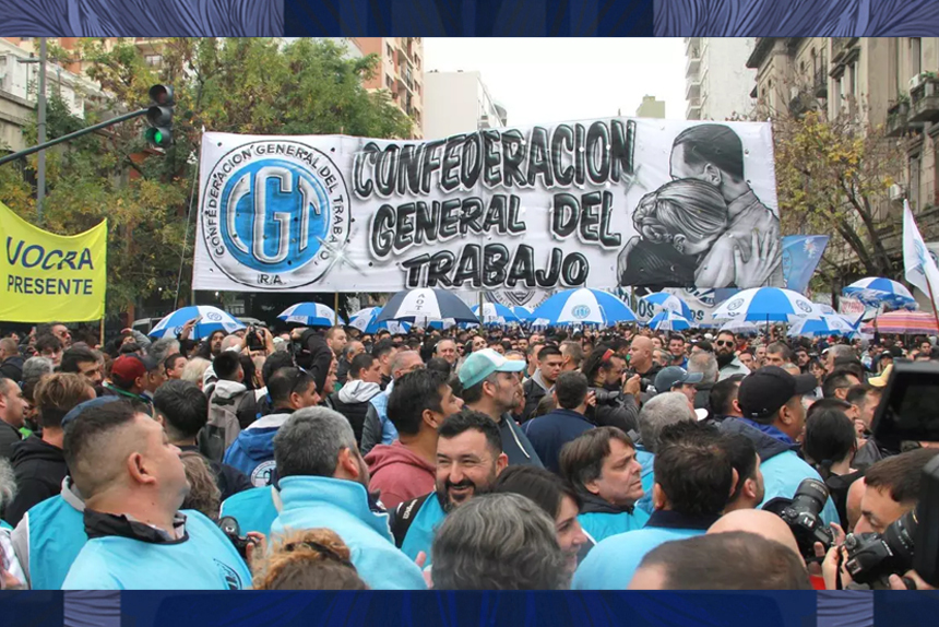 La CGT sale a la calle a expresar el malestar social que Milei elige no ver