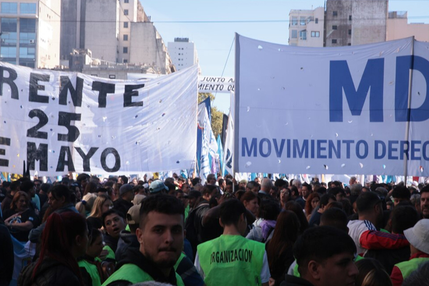 La CGT sale a la calle a expresar el malestar social que Milei elige no ver
