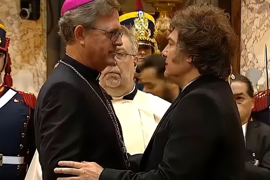 “Basta de arengar la polarización”: la Iglesia desafió a Milei