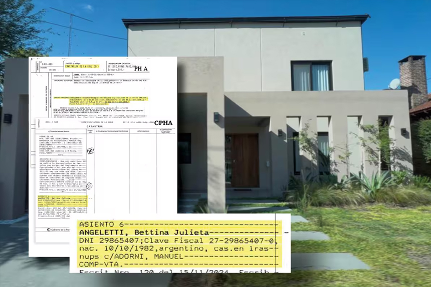 El testimonio del contratista que arregló la casa del country complica a Manuel Adorni