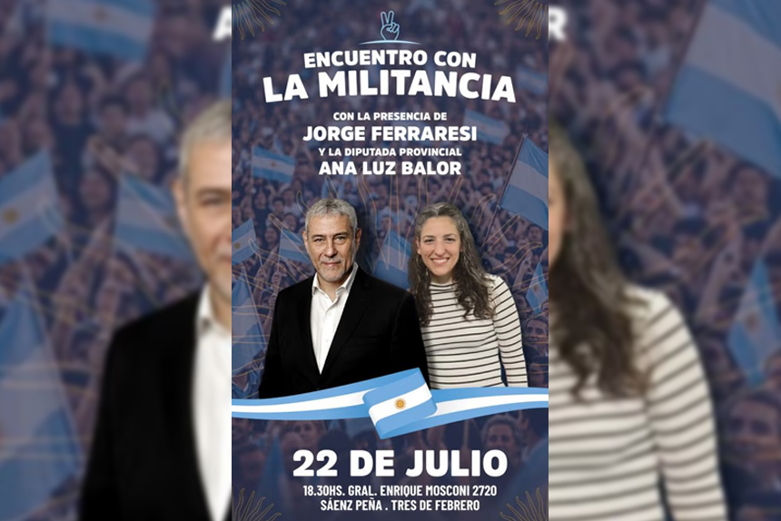 Ferraresi arranca a caminar la provincia