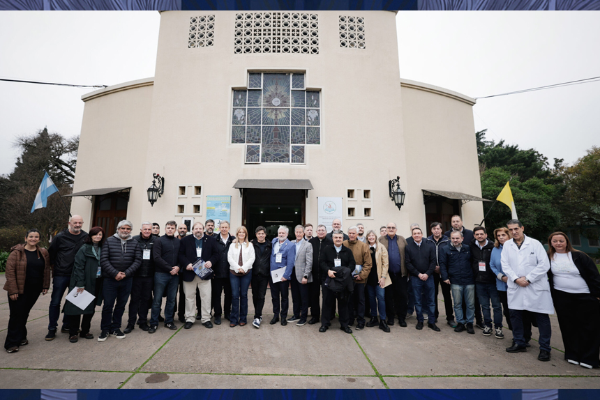 La Iglesia juntó a Kicillof, jueces e intendentes en el Conurbano para luchar contra la polarización