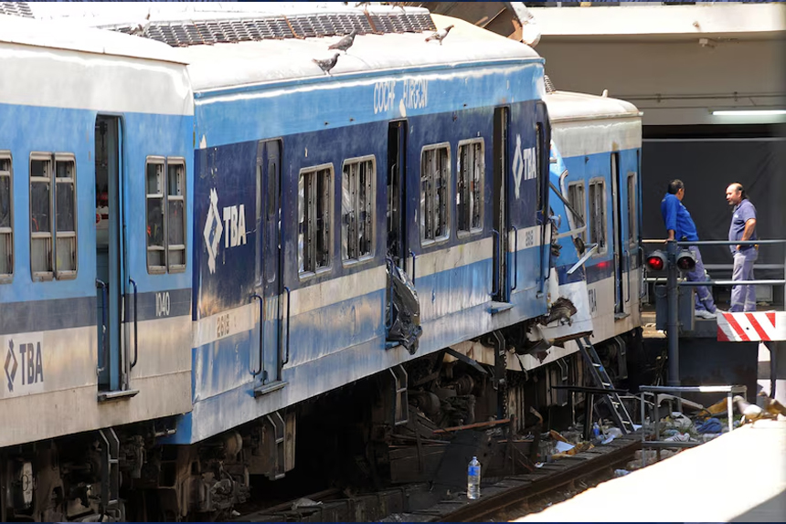 Villarruel recibe al Pollo Sobrero y expone el inminente colapso del sistema ferroviario