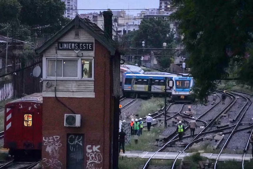 Villarruel recibe al Pollo Sobrero y expone el inminente colapso del sistema ferroviario