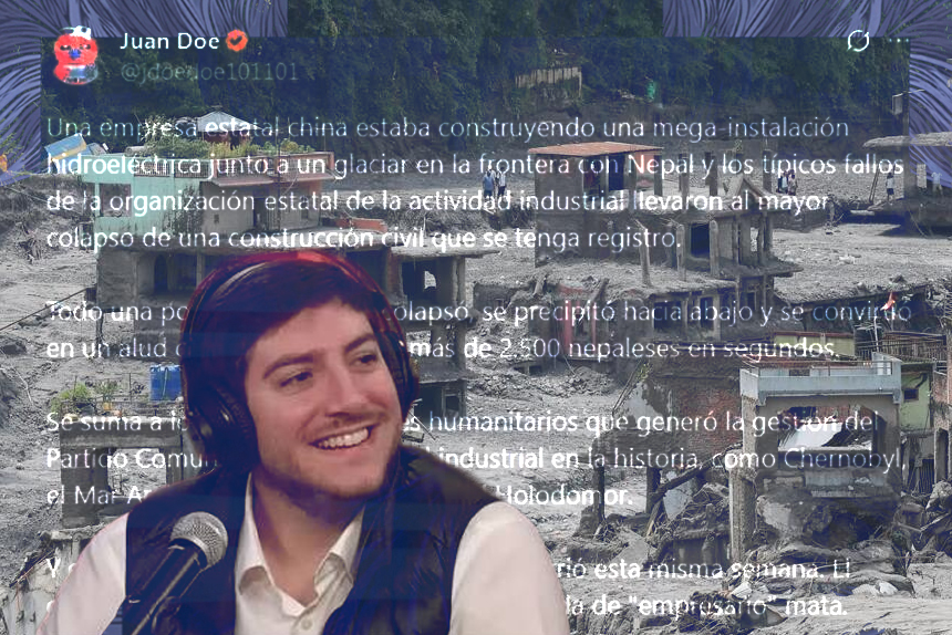 El tuitero troll Juan Doe genera un conflicto diplomático con China por tuitear estupideces